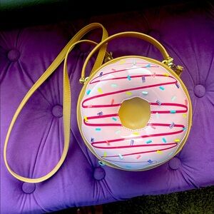 Kate Spade COFFEE BREAK 3D Doughnut Crossbody purse